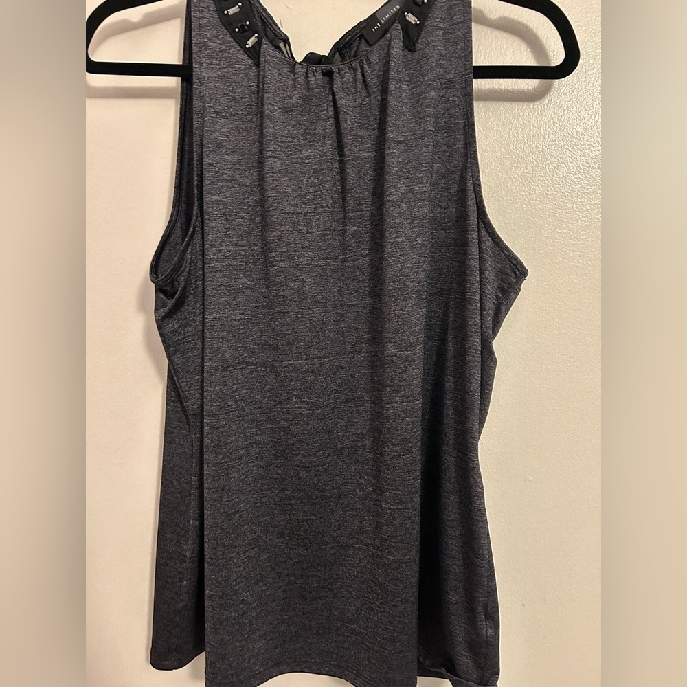The Limited Charcoal Tank Top